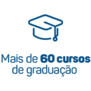 Mais de 50 Cursos de Graduação